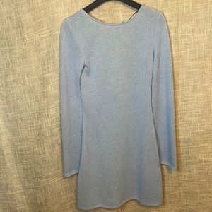 H&M light blue dress